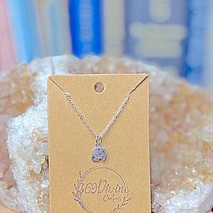 Silver elephant necklace